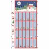 Christmas Eve Fabric | Advent Panel Red