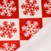 Luxury Fleece Fabric | Festive Snowflakes