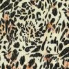 Linen & Viscose Blend Fabric | Classic Animal Print