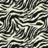 Linen & Viscose Blend Fabric | Timeless Zebra