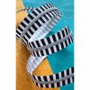 Sassafras Lane Zipper #5, 3 Yards | Wide Black Stripe Tape, Nickel Teeth