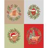 Celtic Christmas Lewis & Irene | 1 Yard Squares Panel