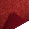 Glitter Felt Fabric Roll, 45cm x 1m Piece | Red