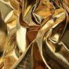 Mirror Foil Metallic Fabric Gold