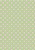 Hygge Christmas Fabric | Heart Snowflake Xmas Green
