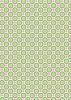 Hygge Christmas Fabric | Heart Snowflake Xmas Green