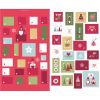 Christmas Panel | Hygge Christmas Advent Calendar Red