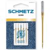 Schmetz Jeans Machine Needles - Gold Hardened
