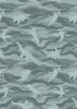 Kimmeridge Bay Fabric | Dino Rock Layers Grey Green