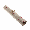 Linen Fabric Roll Heart Red Design