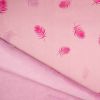 Lizzy Sweatshirt Fabric | Leaf Old Rose