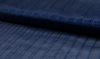 Ribbed Stripe Organza Fabric | Royal Blue