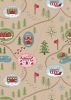 North Pole Christmas | Santa Map On Parchment