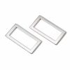 Rectangle Loop For Bags 30mm | Antique Silver | Prym