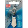 Prym Zip Puller | Imt. Leather Chevron - White