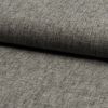 Slub Melange Linen Rich Fabric | Grey-Black