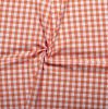 Stitch It, Two-Thirds Of An Inch Cotton Gingham Check | Orange