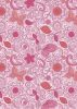 Sew Mindful Fabric | Floral Flow Peaceful Pink