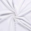 Soft Shell Fleece Fabric Plain | Optical White