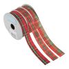 Tartan Ribbon Bundle 15mm - 3 Roll Pack