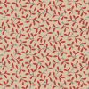 Tilda Merry Little Christmas Fabric | Mistletoe Red
