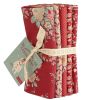 Tilda Merry Little Christmas Fabric | Fat Quarter Bundle Red