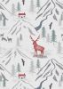 Royal Stag - Snow | Quilting Fabric