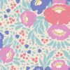 Plum Garden Tilda Fabric | Autumn Bouquet Teal