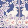 Plum Garden Tilda Fabric | Duck Nest Blueberry