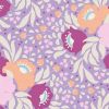Plum Garden Tilda Fabric | Autumn Bouquet Lavender