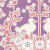 Plum Garden Tilda Fabric | Duck Nest Plum