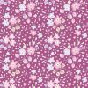 Plum Garden Tilda Fabric | Flower Confetti Plum