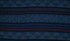 Wool Peru Fabric | Stripe Blue