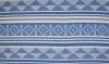 Wool Peru Fabric | Stripe Ice