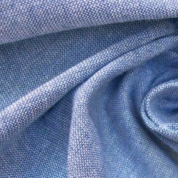 Classic Blue Chambray Fabric 100% Cotton
