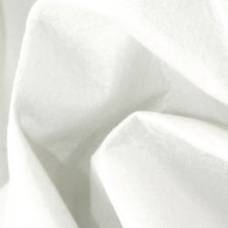 White Acrylic Felt Fabric - Fast UK Delivery