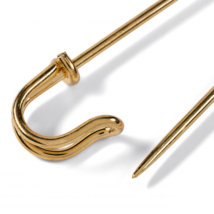 Kilt Pin Antique Brass 76mm, 200pcs | Prym
