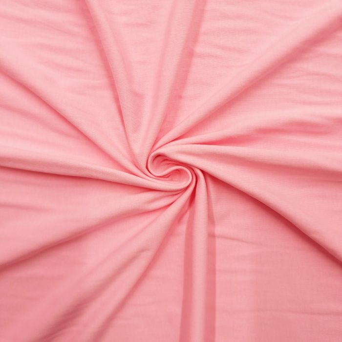 Jersey Cotton Fabric Pink