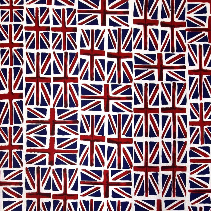 Union Jack Fabric Pure Cotton