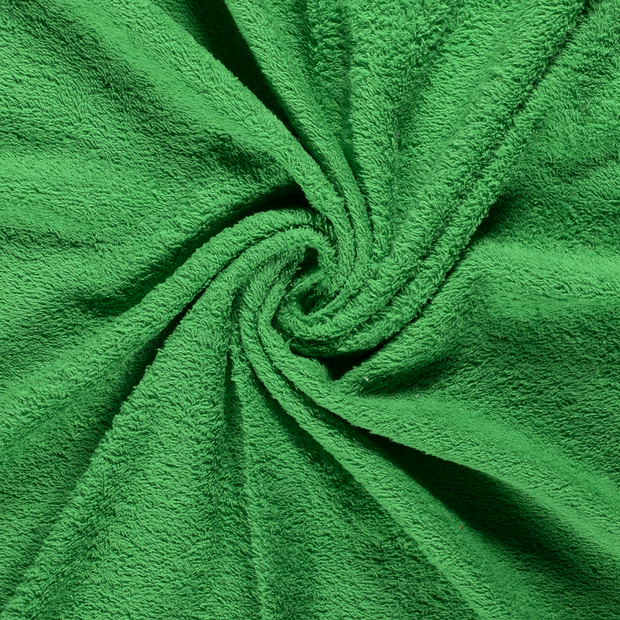 Terry Towelling Fabric | Green