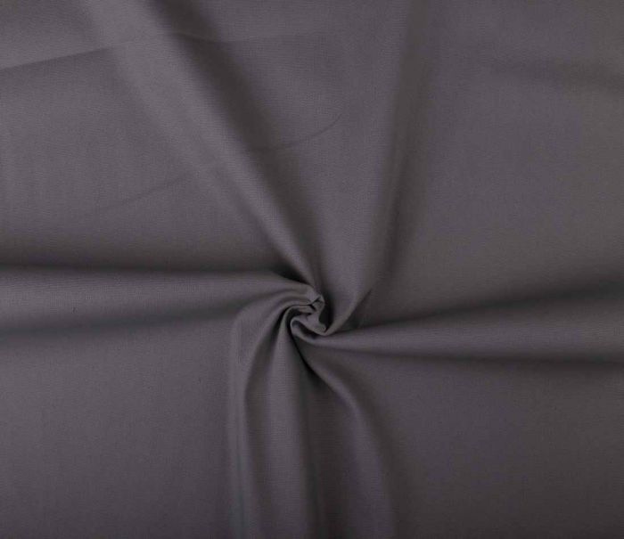 Classic Cotton Canvas Fabric Mid Grey