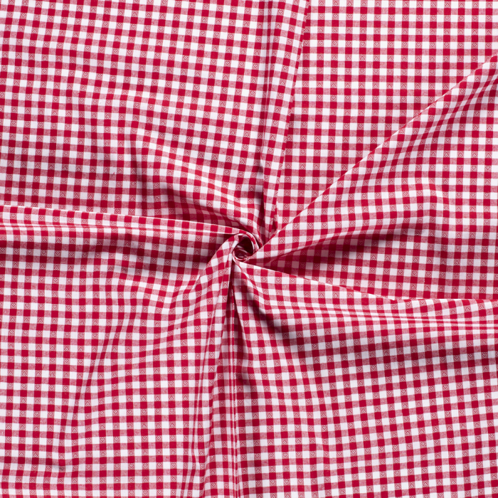 Red Gingham Quilt Heart Sweatshirt