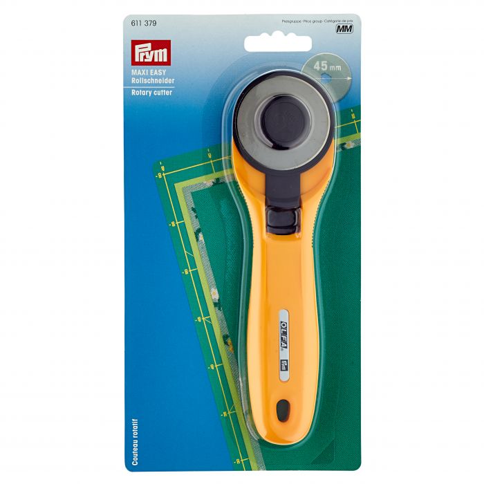 45mm Olfa Rotary Cutter Quick Blade Change & Comfort Handle