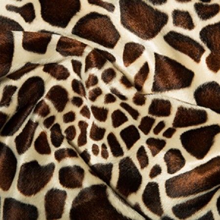 Animal Print Velboa Fabric Faux Fur | Little Giraffe