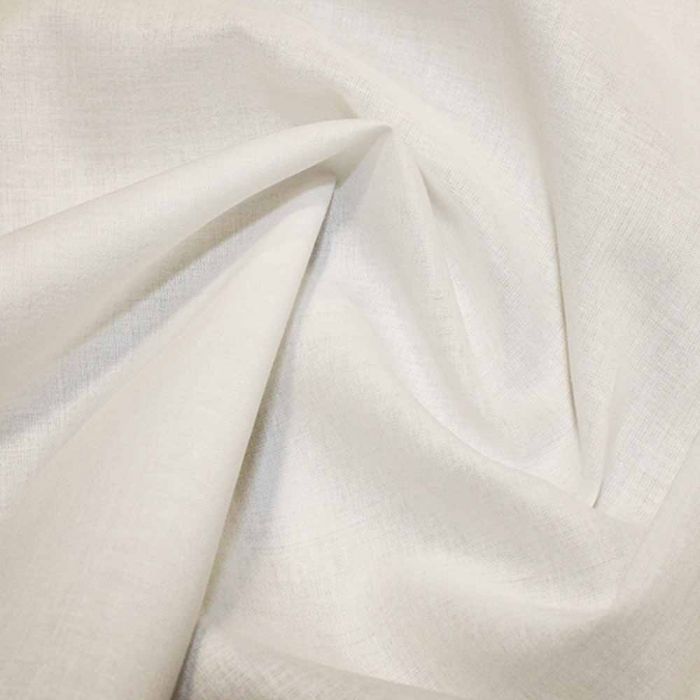 Plain Unfinished Voile Fabric by the Metre Ivory 150cm Wide UK Seller✔