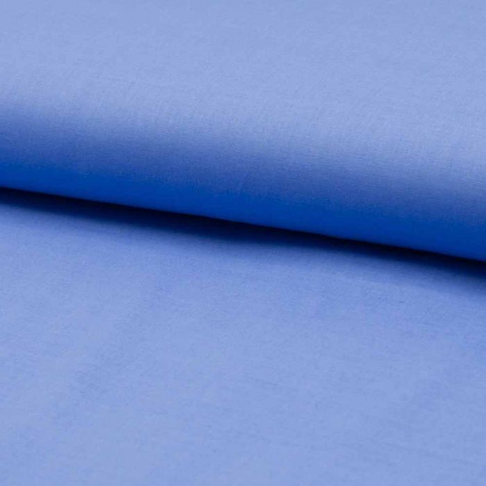Premium Cotton Voile Fabric Blue