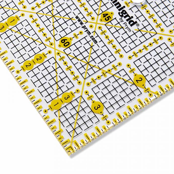 Prym universele liniaal 4x4 inch raster 611472 | C.R. Couture
