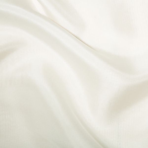 Pure Silk Fabric Habotai White