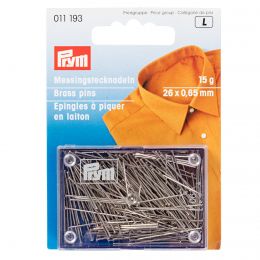 Lace & Fine Fabric Pins 26mm Long, Silver 15g | Prym