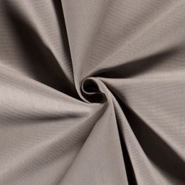 Classic Cotton Canvas Fabric | Mid Grey